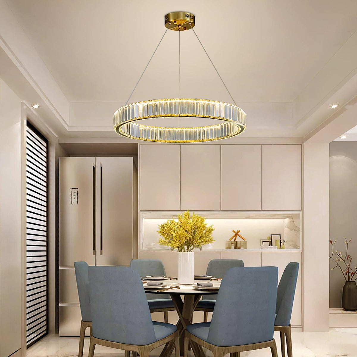 Yvenora Crystal Chandelier-Moonnatur