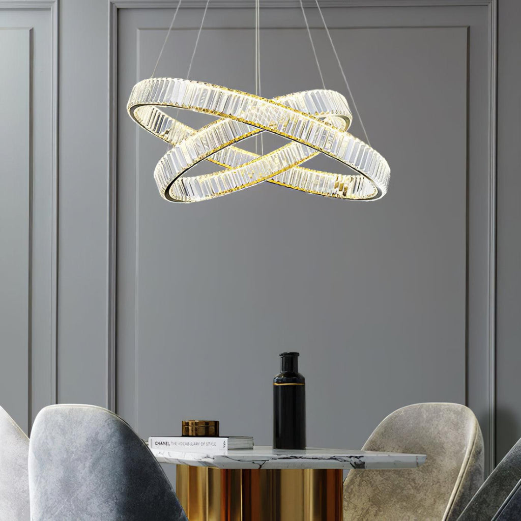 Yvenora Crystal Chandelier-Moonnatur