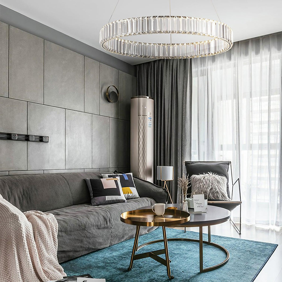 Yvenora Crystal Chandelier-Moonnatur