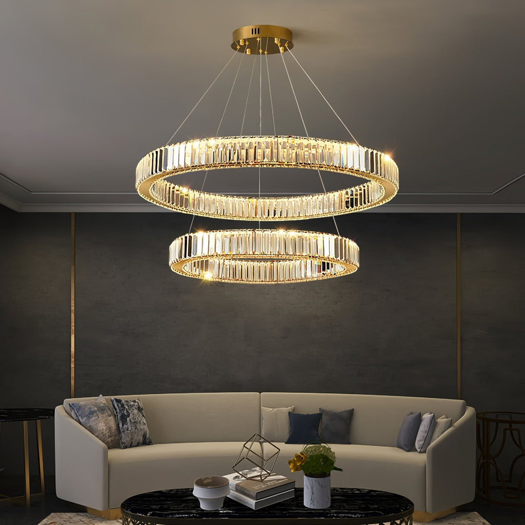 Yvenora Crystal Chandelier-Moonnatur