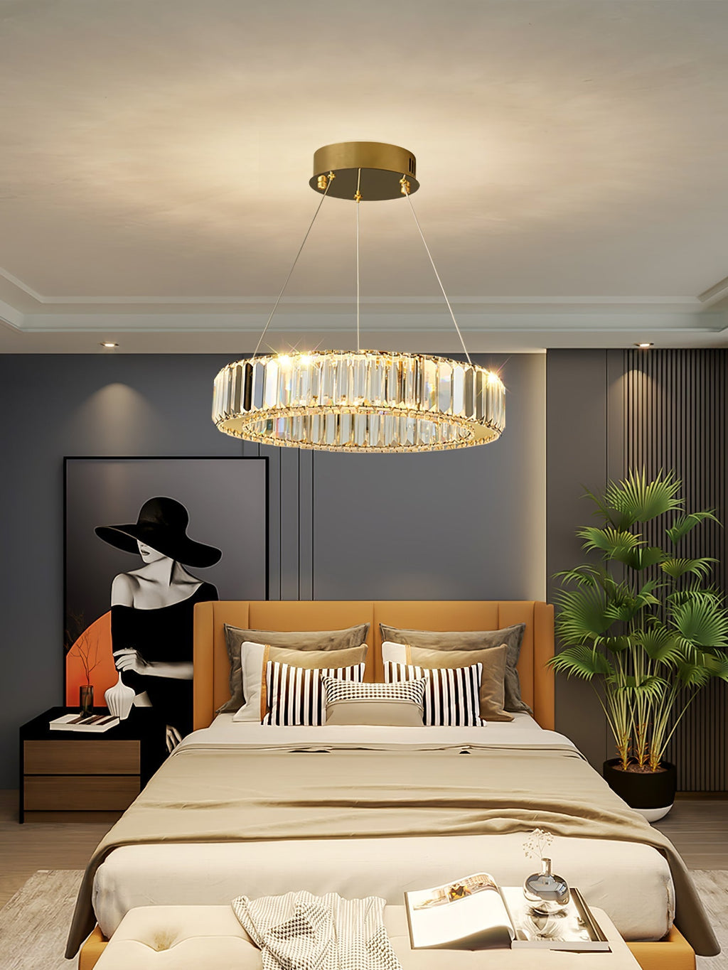 Yvenora Crystal Chandelier-Moonnatur
