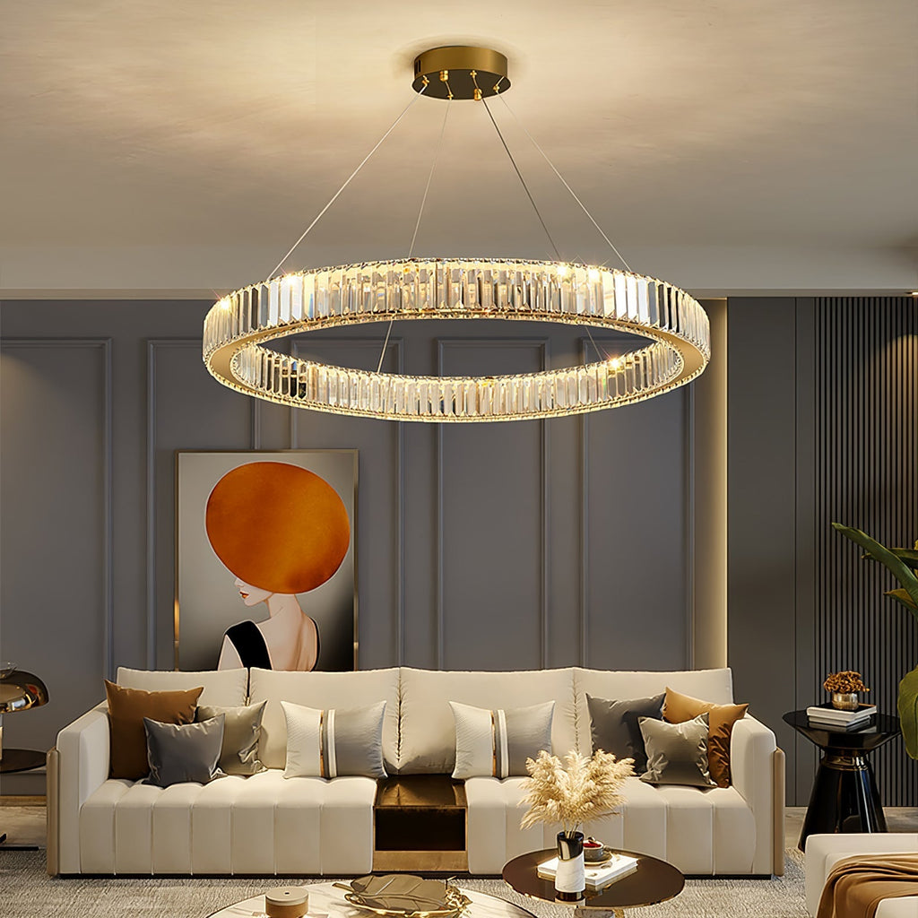 Yvenora Crystal Chandelier-Moonnatur