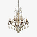 Laderford Wood Chandelier-Moonnatur