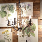 Laderford Wood Chandelier-Moonnatur