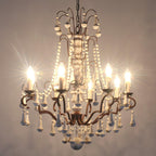 Laderford Wood Chandelier-Moonnatur