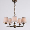 Kilvendale Fabric Chandelier-Moonnatur