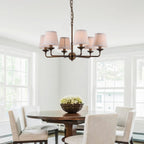 Kilvendale Fabric Chandelier-Moonnatur
