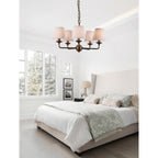 Kilvendale Fabric Chandelier-Moonnatur