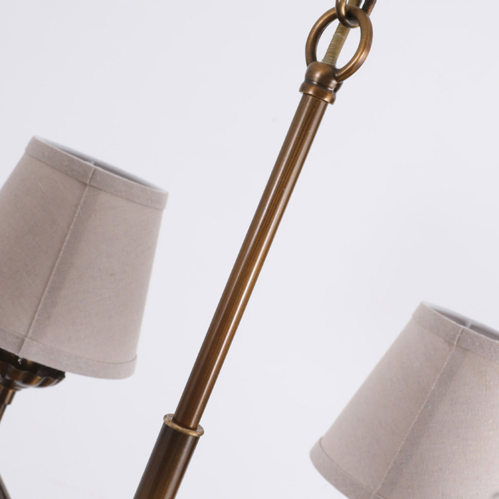 Kilvendale Fabric Chandelier-Moonnatur