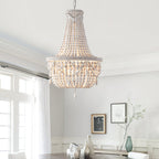 Kestercove Wood Chandelier-Moonnatur