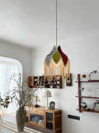 Elowune Velvet Pendant Light-Moonnatur