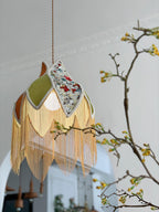 Elowune Velvet Pendant Light-Moonnatur
