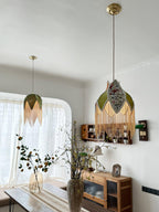Elowune Velvet Pendant Light-Moonnatur
