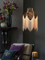 Elowune Velvet Pendant Light-Moonnatur