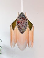 Elowune Velvet Pendant Light-Moonnatur