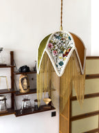 Elowune Velvet Pendant Light-Moonnatur