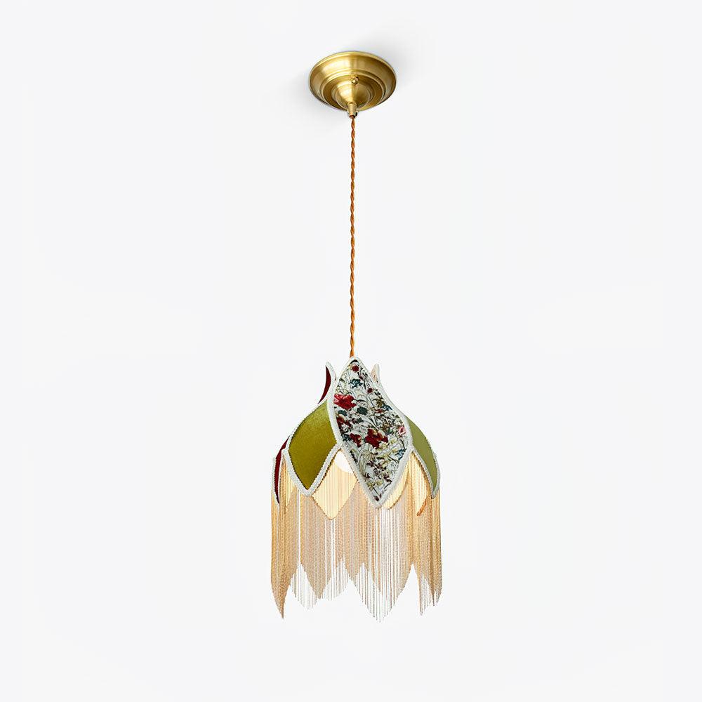 Elowune Velvet Pendant Light-Moonnatur