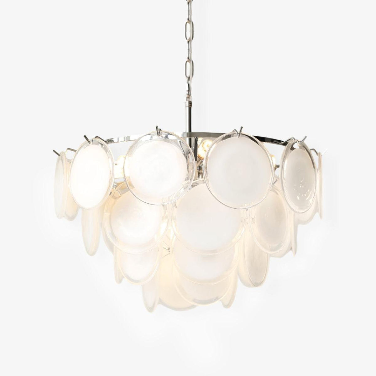 Islenmere Glass Chandelier-Moonnatur