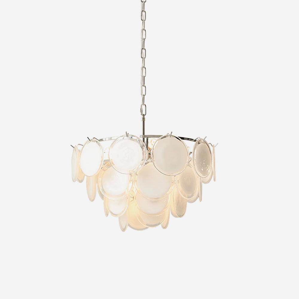 Fendelvale Glass Chandelier-Moonnatur