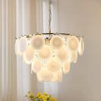Islenmere Glass Chandelier-Moonnatur