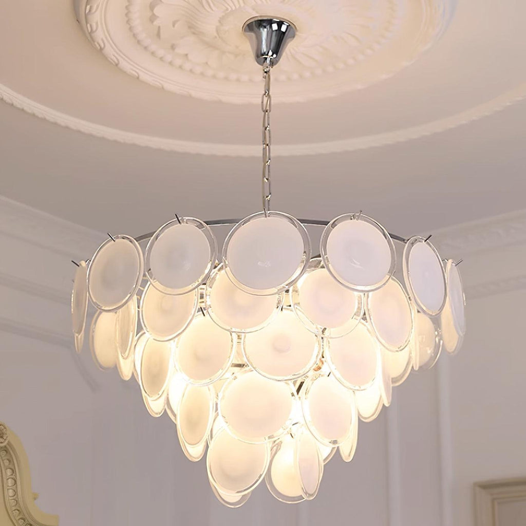 Fendelvale Glass Chandelier-Moonnatur