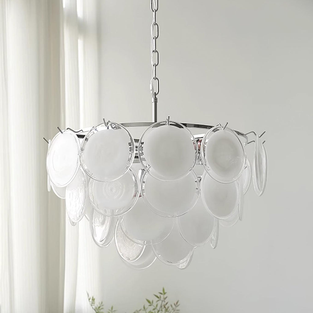 Fendelvale Glass Chandelier-Moonnatur
