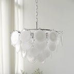 Fendelvale Glass Chandelier-Moonnatur