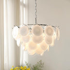 Islenmere Glass Chandelier-Moonnatur