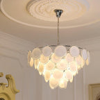 Islenmere Glass Chandelier-Moonnatur