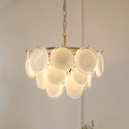 Fendelvale Glass Chandelier-Moonnatur