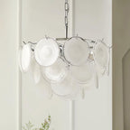 Islenmere Glass Chandelier-Moonnatur