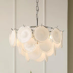Islenmere Glass Chandelier-Moonnatur