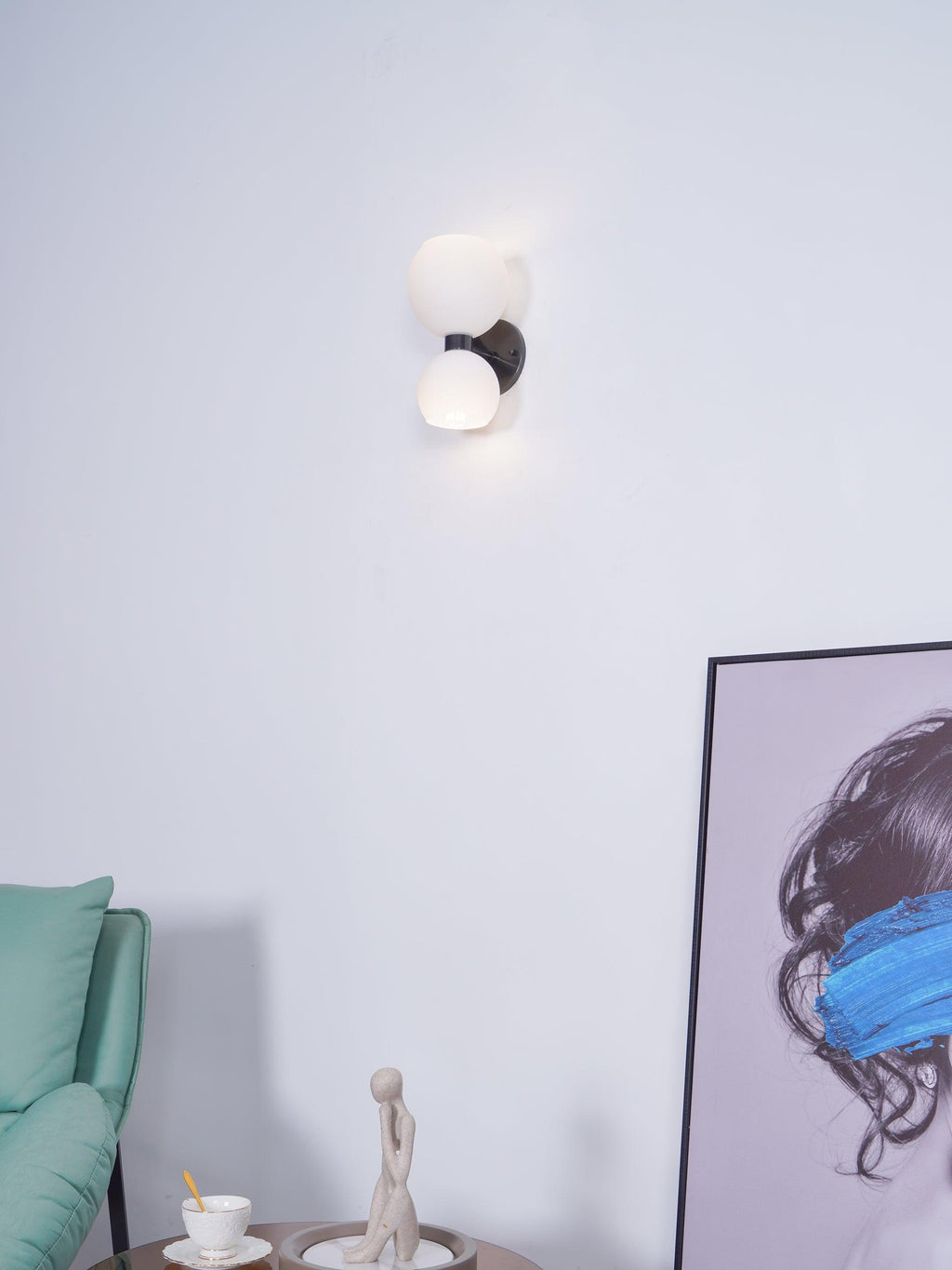 Brenella Glass Wall Light-Moonnatur