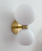 Brenella Glass Wall Light-Moonnatur
