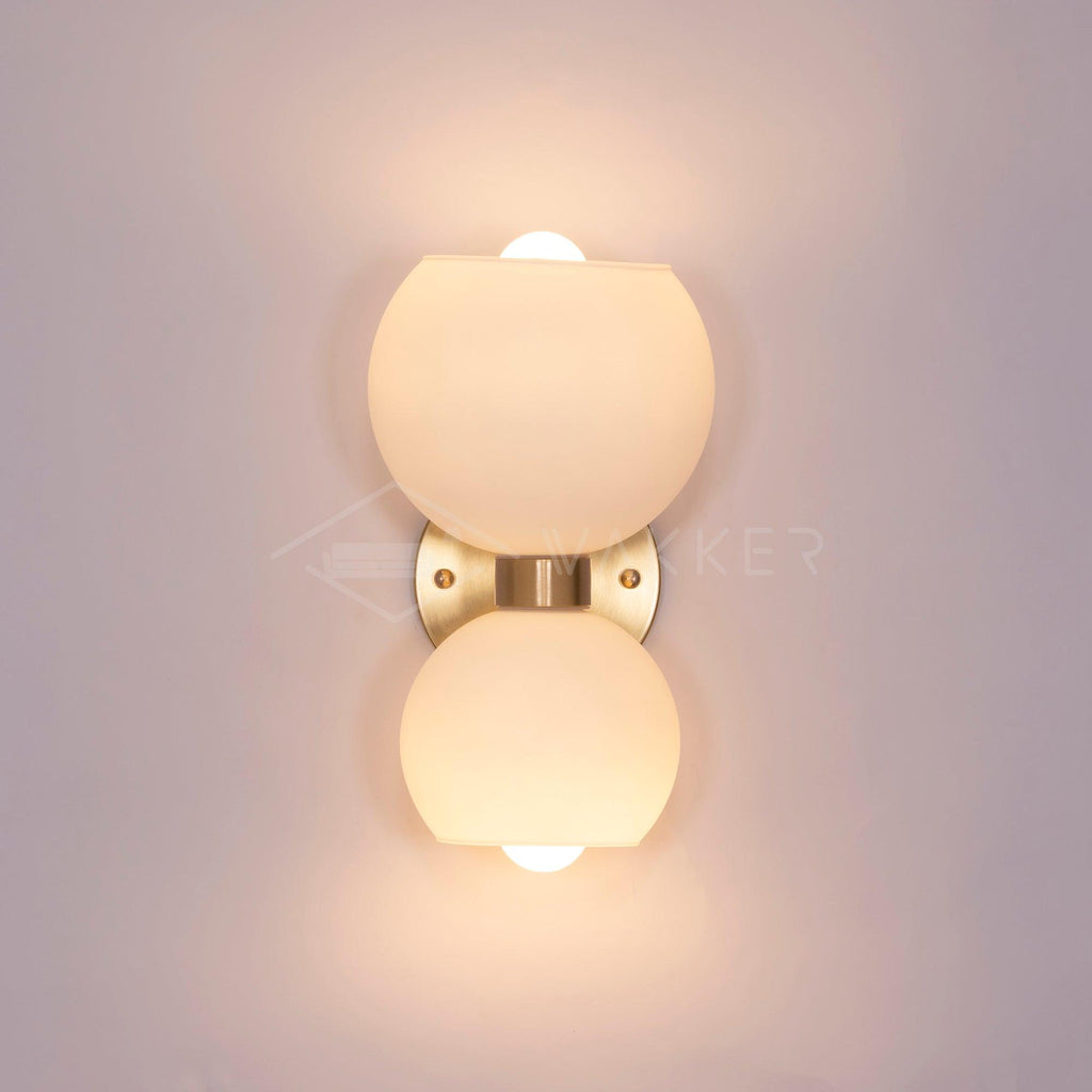 Brenella Glass Wall Light-Moonnatur