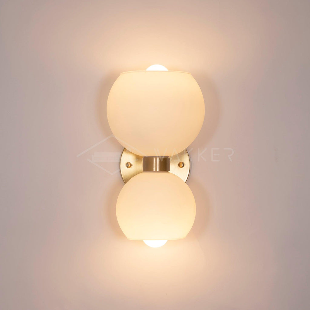 Brenella Glass Wall Light-Moonnatur