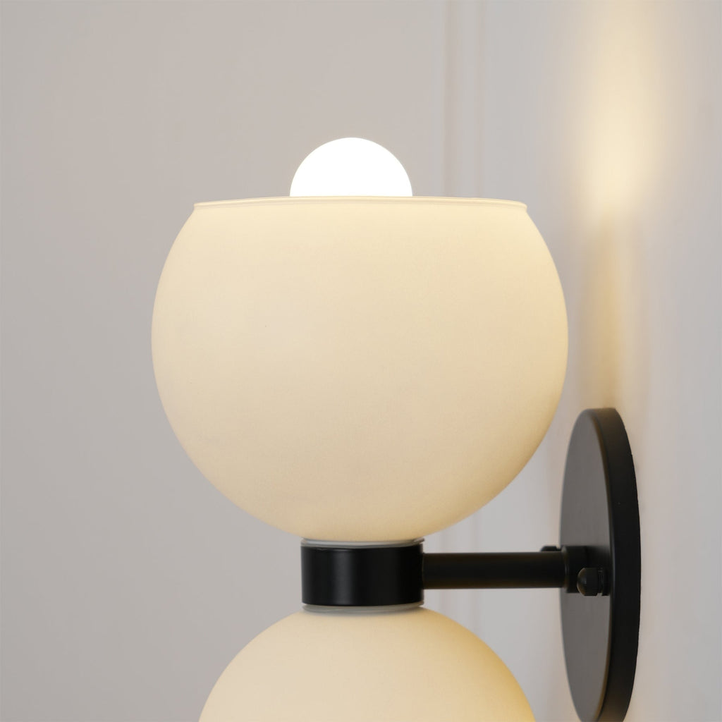 Brenella Glass Wall Light-Moonnatur