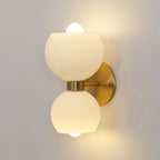 Brenella Glass Wall Light-Moonnatur