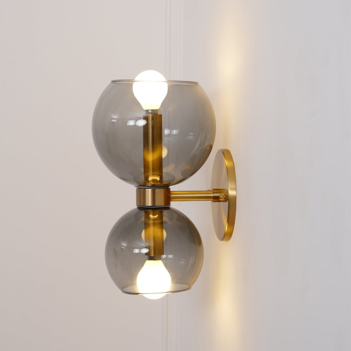 Brenella Glass Wall Light-Moonnatur