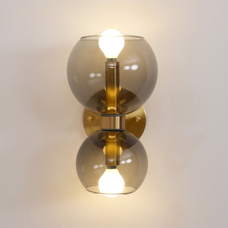 Brenella Glass Wall Light-Moonnatur