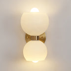 Brenella Glass Wall Light-Moonnatur