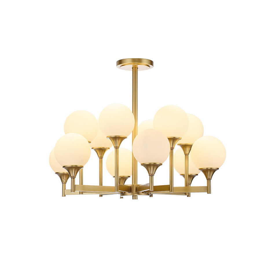 Kenrenfern Glass Chandelier-Moonnatur