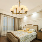 Kenrenfern Glass Chandelier-Moonnatur