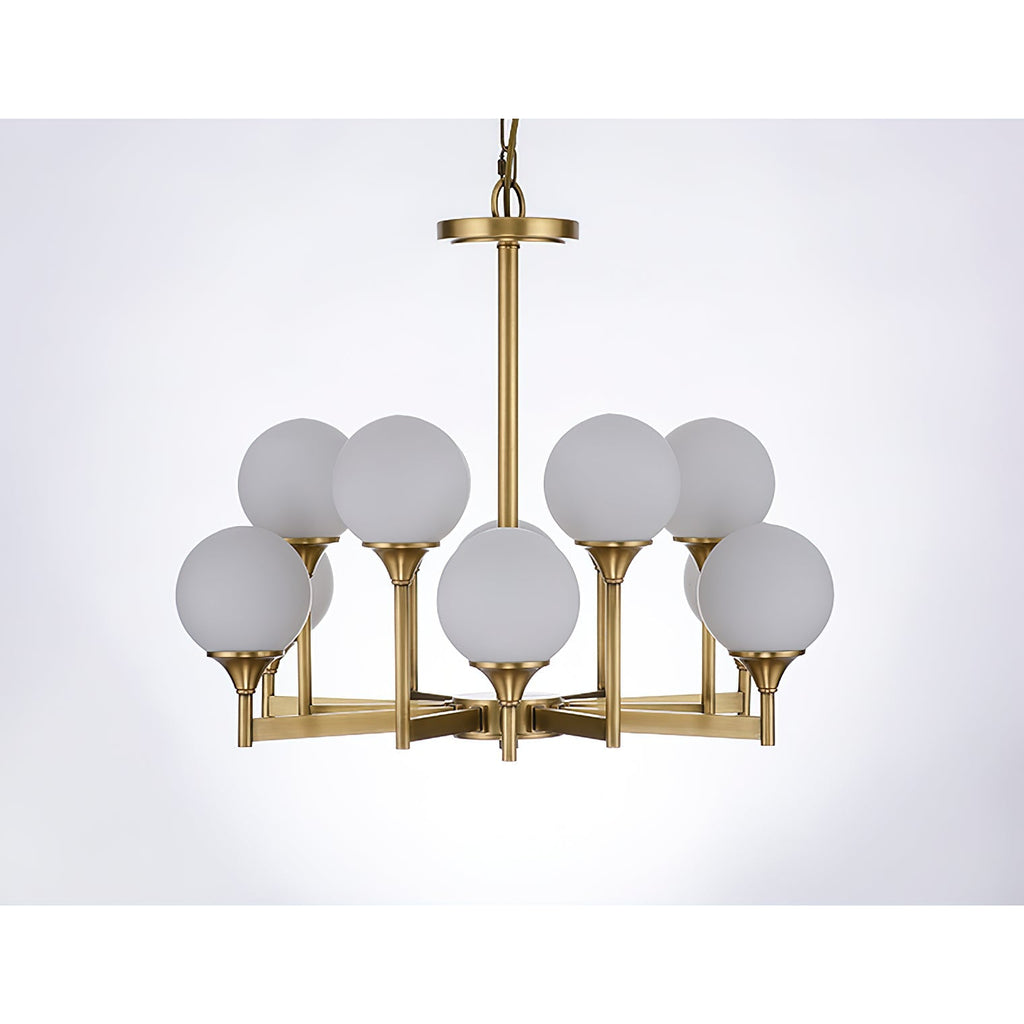 Kenrenfern Glass Chandelier-Moonnatur