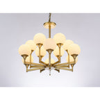 Kenrenfern Glass Chandelier-Moonnatur