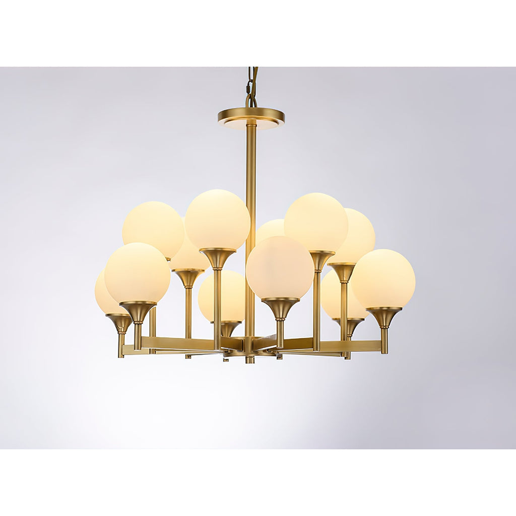 Kenrenfern Glass Chandelier-Moonnatur
