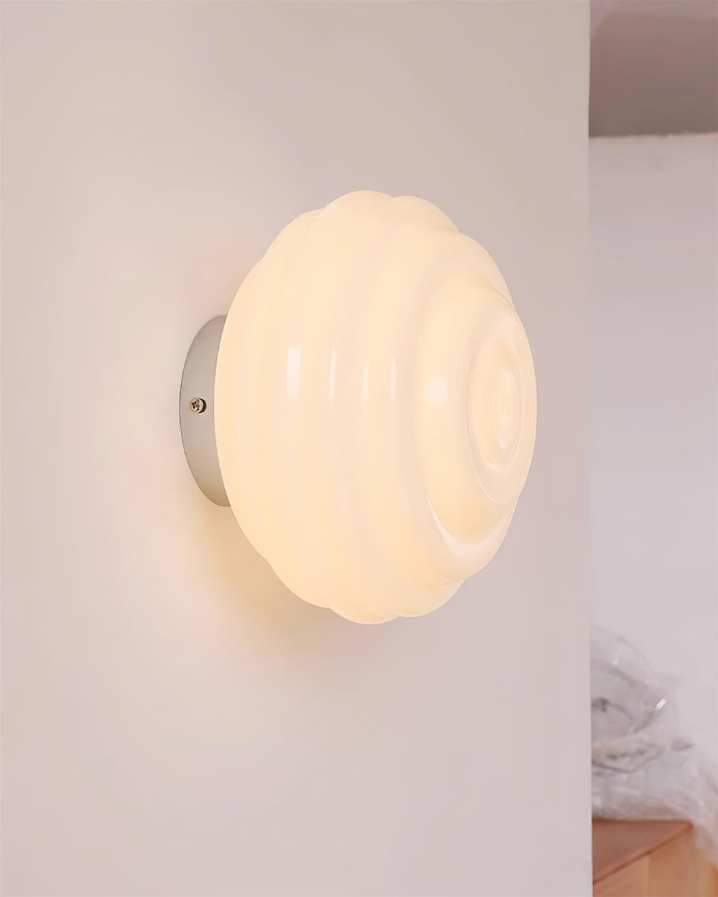 Oswenenelle Glass Wall Light-Moonnatur