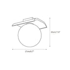 Jardenheath Glass Ceiling Light-Moonnatur
