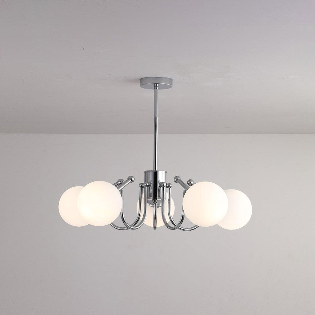 Laelelle Glass Chandelier-Moonnatur