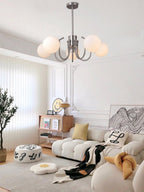 Laelelle Glass Chandelier-Moonnatur